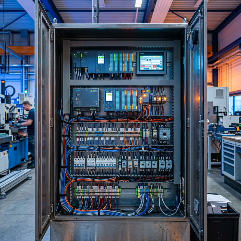 Endüstriyel PLC Kontrol Panosu